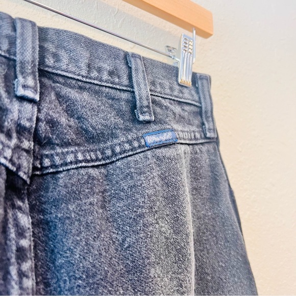 Vintage Wrangler No Pocket Dark Wash Jeans 11 x 36 - Picture 3 of 7